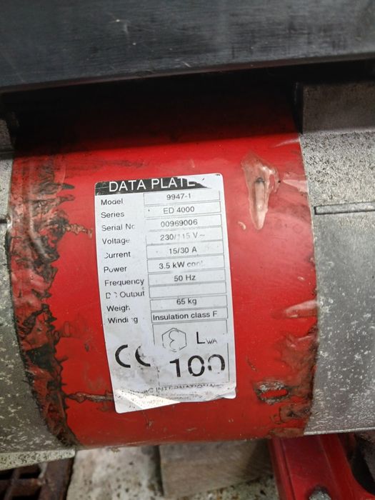 Vand-Motor/Generator Lombardini diesel