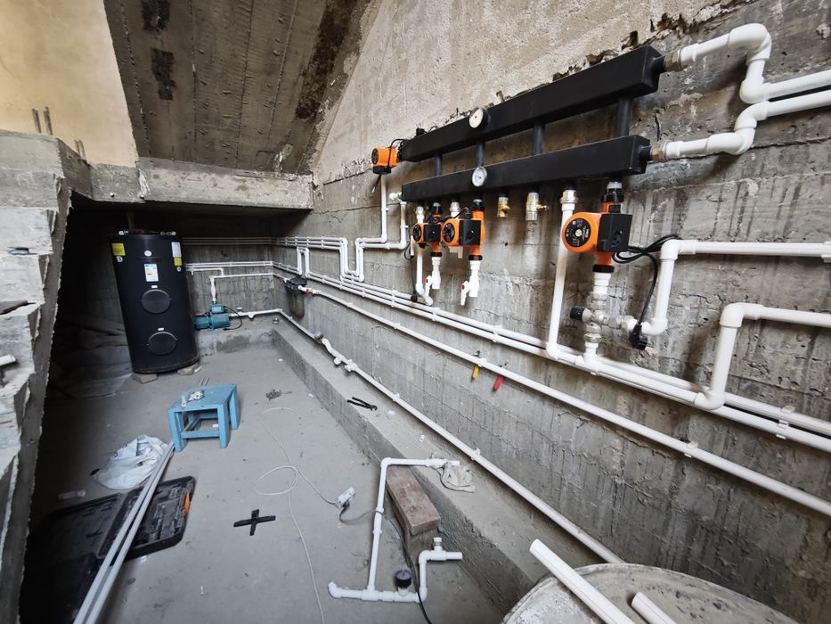 Сантехника, монтаж отопление, установка котлов.