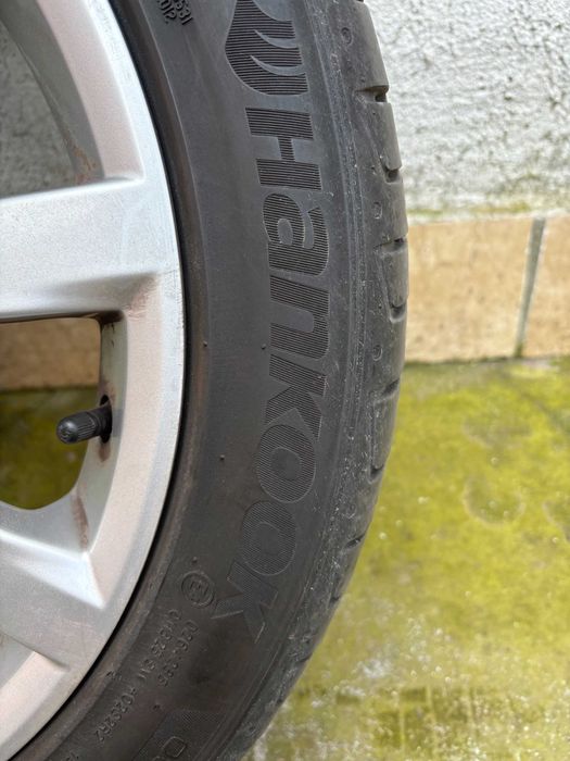 Jante VW 17" Dijon cu anvelope vara 225/45/17 - 91 W - DOT 2023