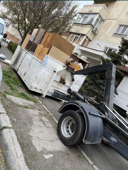Container 3 4 6 8 mc, evacuare moloz, deseuri, Bucuresti si Ilfov