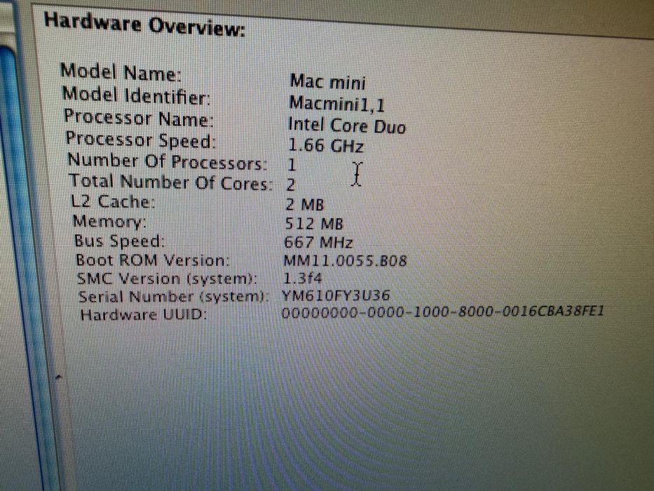 Macmini varianta 1.1 si 2.1