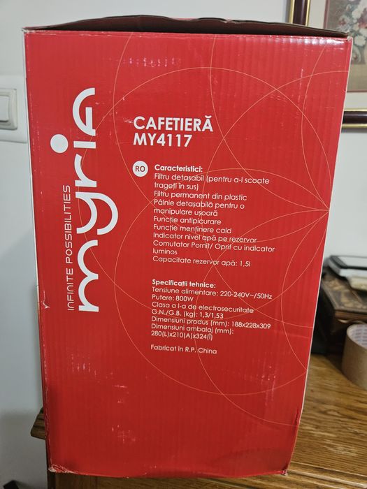 Cafetiera Myria Sigilata