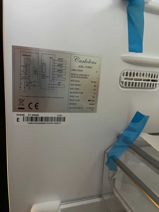 Хладилник за вграждане Carlolens 177 см.