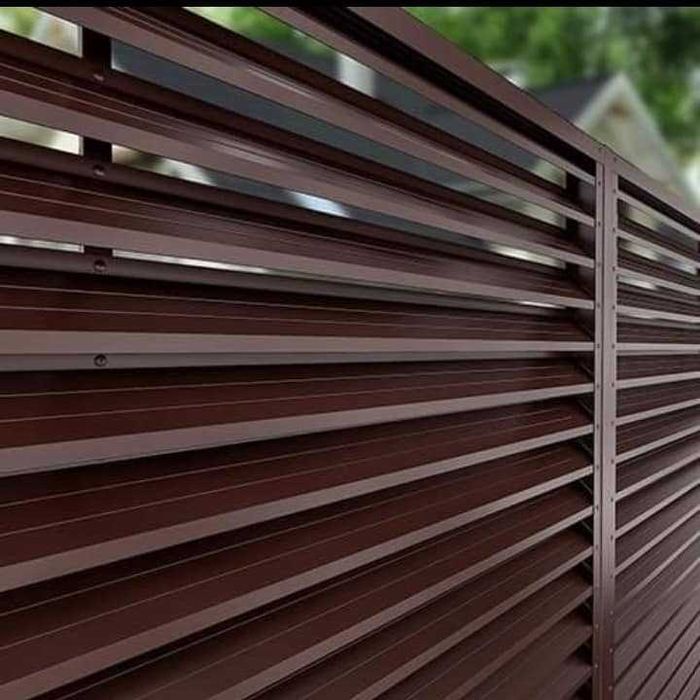 Garduri din sipca metalica, panou tip jaluzele, alte modele de vanzare