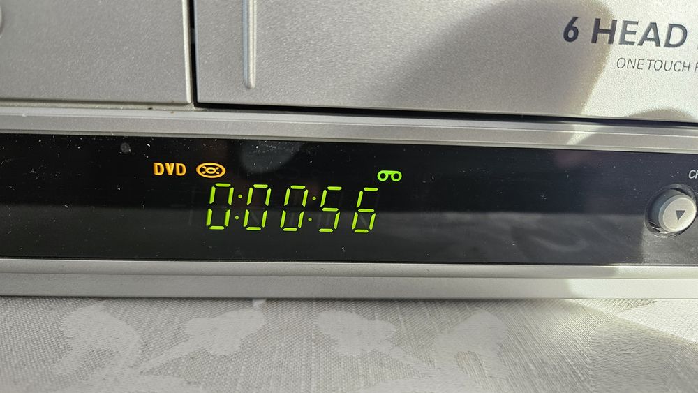 Combo Philips,Dvd player/vhs recorder