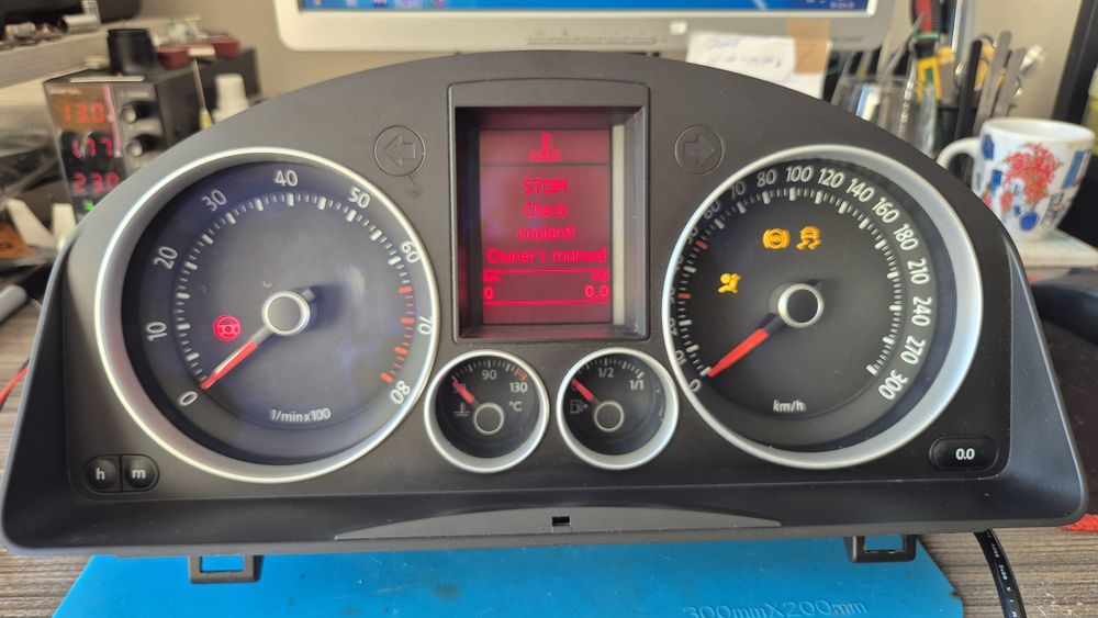 Километраж за vw Golf 5, Full fis GTI benzin 1K0 920 873