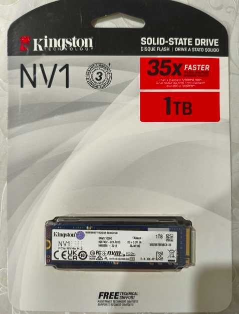 Kingston NV1 PCIe NVMe M.2  1TB SSD