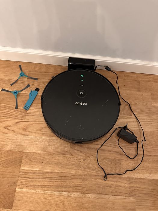 Aspirator AmXea E37-B Negru Wifi + App