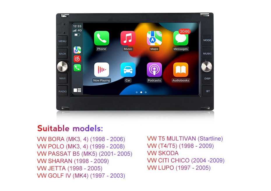 Navigatie VW Polo Bora Jetta T5 Passat B5 2-32