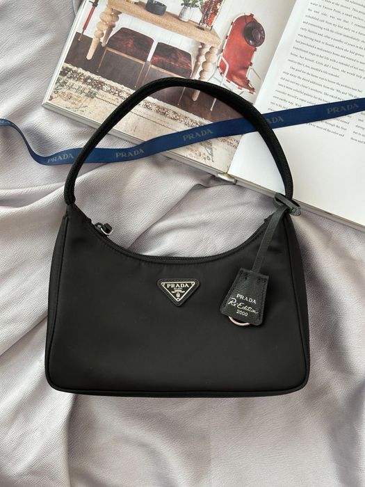 Prada Black Re-nylon Re-edition 2000 Mini-bag