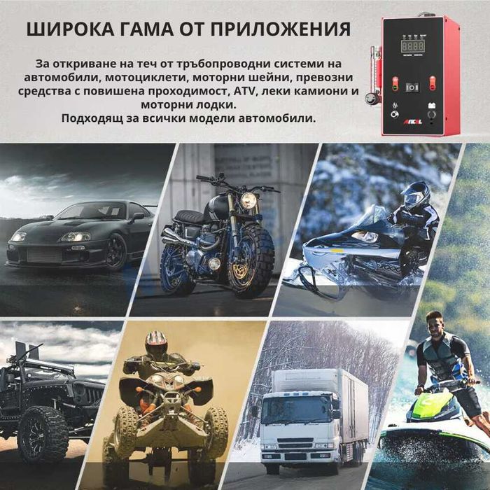 Машина за Пушек/Димен Генератор ANCEL L30/Проверка и ТЕСТ на Всмукател