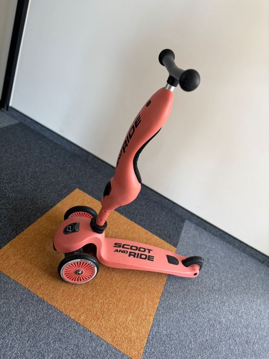 Rezervata - Trotineta copii 2 in 1 Scoot and Ride peach