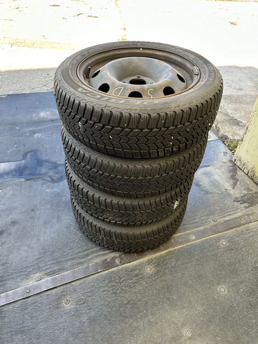 Cauciucuri cu jante 195/55/16 Peugeot