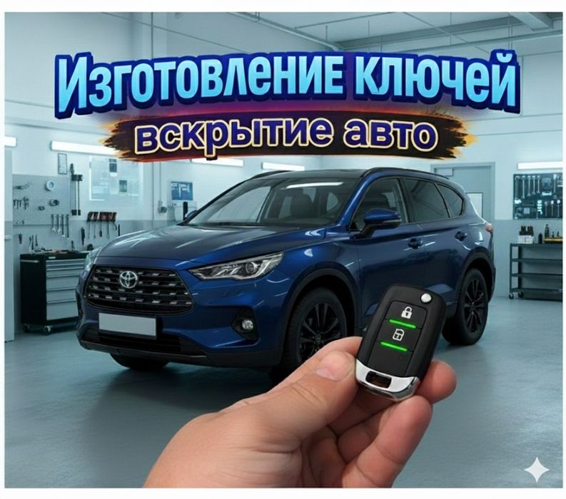 Изготовление ключей, прошивка авто ключей, ремонт замков, рыбка ключ