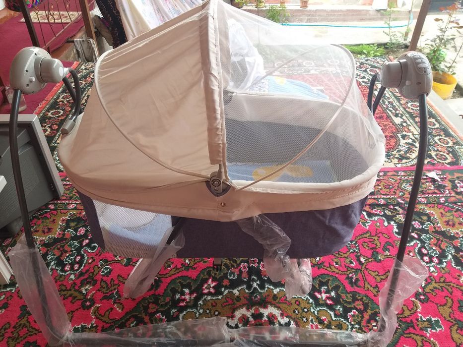 Электронная детская люлька-качалка