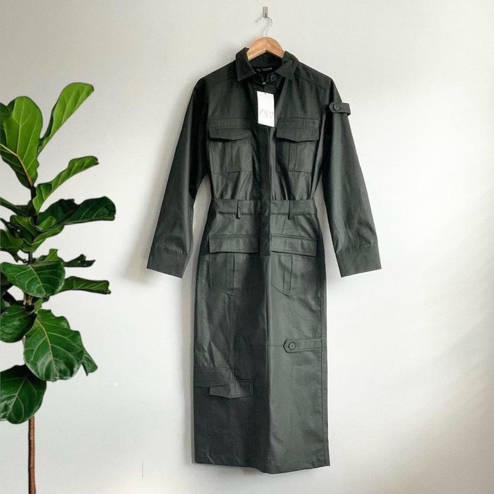 Zara сарафан платье, рубашка платье