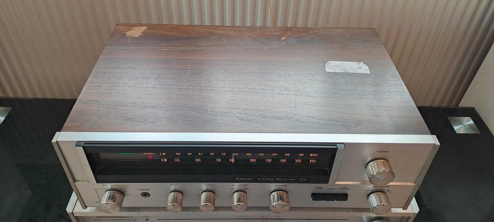 Sansui 331 amplituner vintage amplificator performant