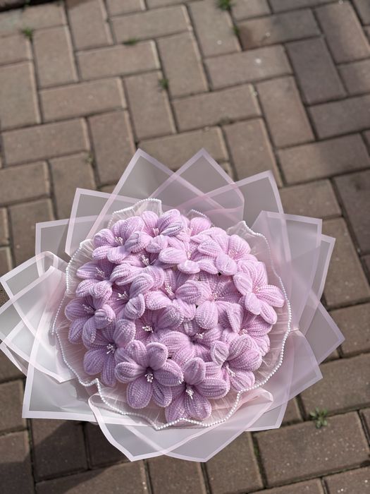 Buchet din sarma plusata handmade