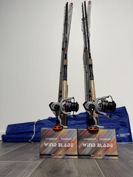 Set 2 Lansete Feeder WindBlade TFD 7 3.60 + 2 Muliete HS 6000