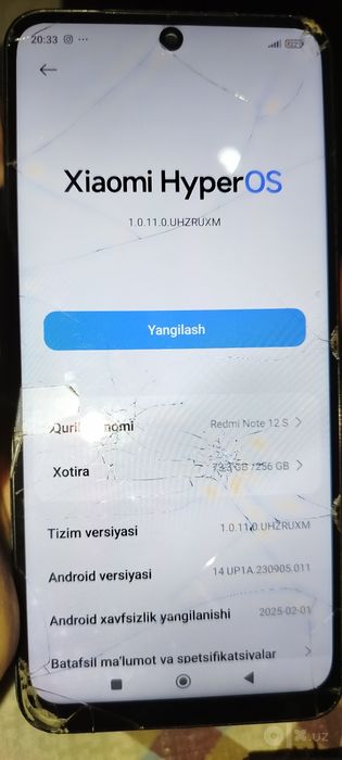 REDMI NOTE 12 s arzon narxda