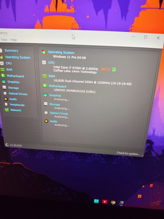 Laptop  ( i7 9750h , 16 gb ddr4 , SSD 500gb , rtx 2060 , 17 inch diagonala)