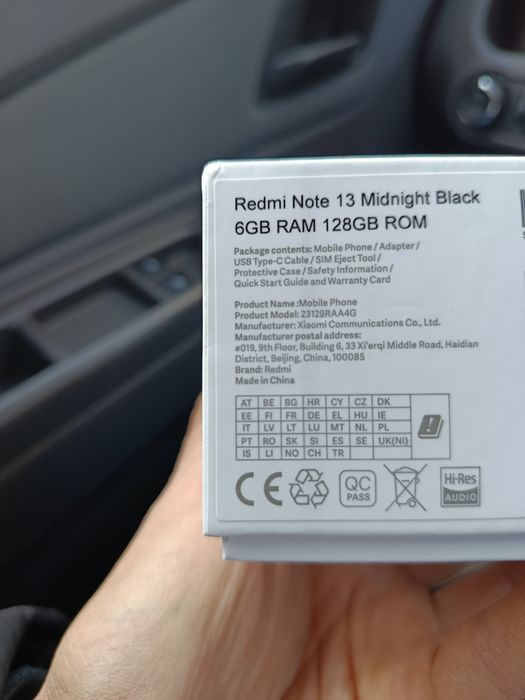 продам телефон Xiaomi redmi note 13