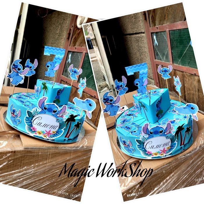 Картонени торти за рожден ден