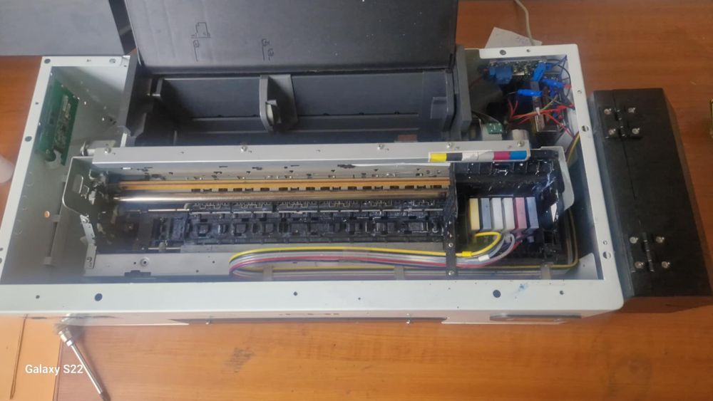 DTF epsan 1390 принтер с чисто нова глава  за части