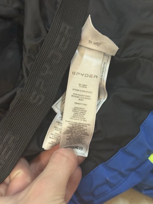 Куртка лыжная spider