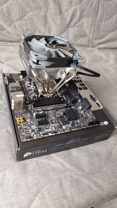 Kit i5 11400F + MSI B560M-A PRO + cooler Scythe