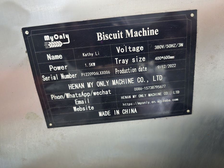 Pecheniya ishlab chiqaruvchi uskuna