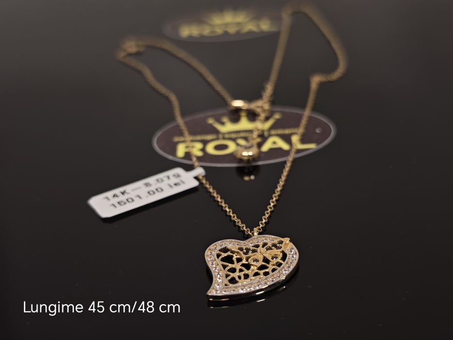 Bijuteria Royal: Lanț aur 14k/3.07 gr