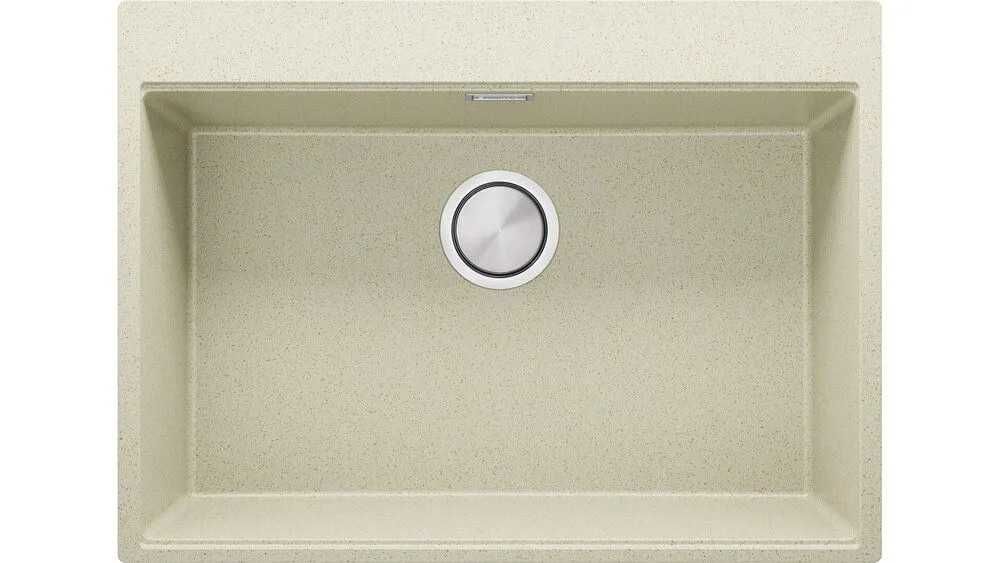 Бежова Кухненска Мивка от гранит модел XXL Осло 70 Top 680 x 500 mm