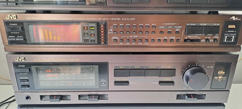 Amplificator AX-33 Egalizator SEA-RM20 CD XL-V152 Tuner FX-33L Telec JVC