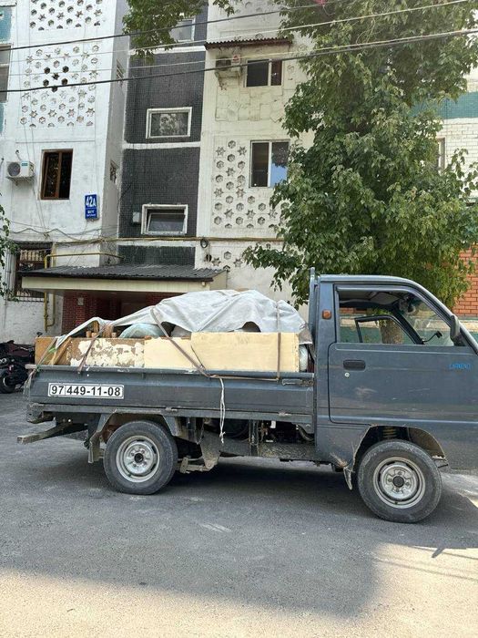 Вывоз мусора старые мебель техника битовой мусор