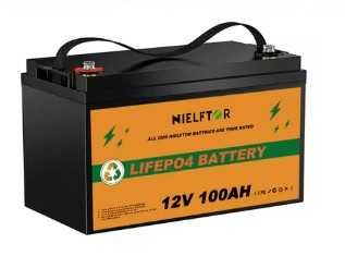 Baterie LiFePO4 Nielftor 12V 100Ah – cu BMS integrat