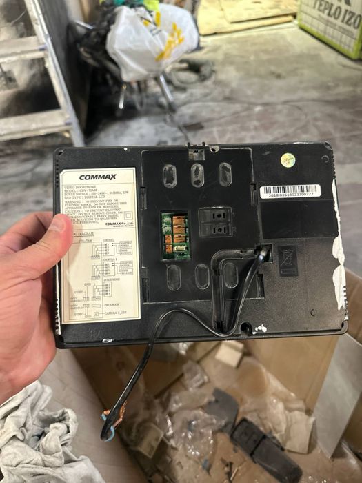 Domofon Commax bu rabochiy original