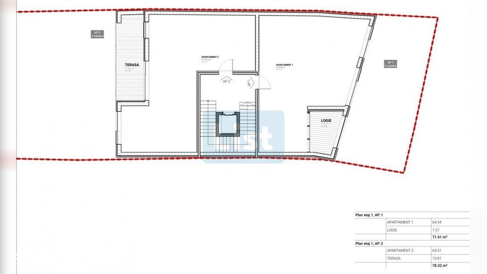Comision 0%! Teren bloc, autorizat, Semicentral┃