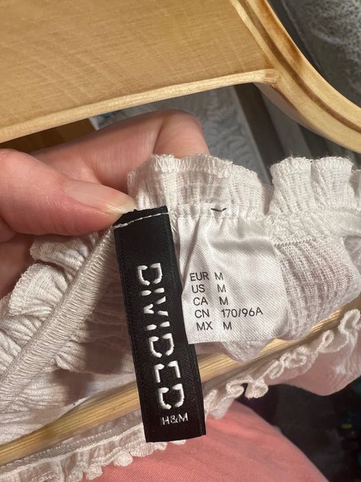 Top scurt H&M vară mărimea M