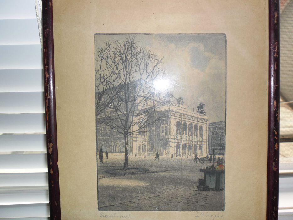 Продавам един офорд от началото на 19 век ,подпис