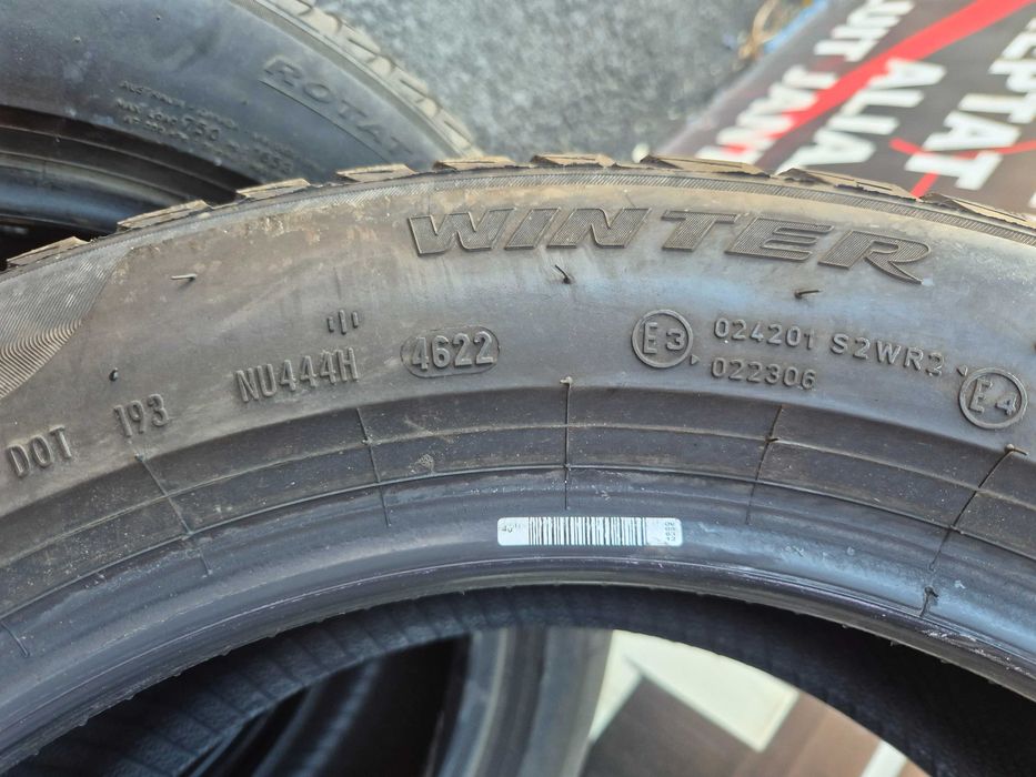 2 Anvelope de IARNA - 225/50/17 98H - PIRELLI Sottozero - Stare BUNA - DOT 2022 !