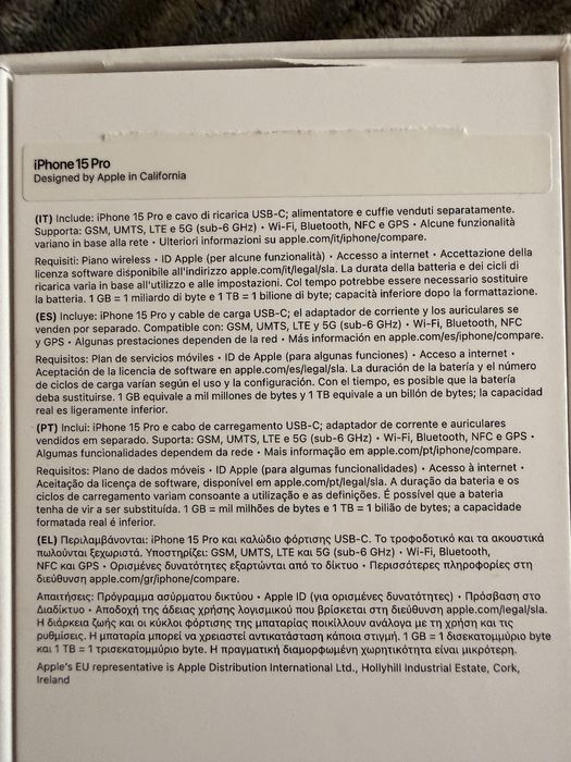 Iphone 15 pro titanium