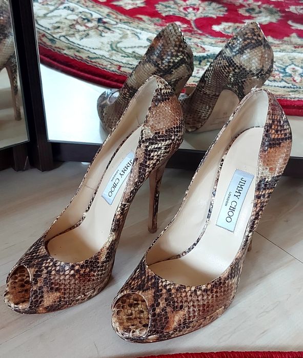 Jimmy Choo piele sarpe 39