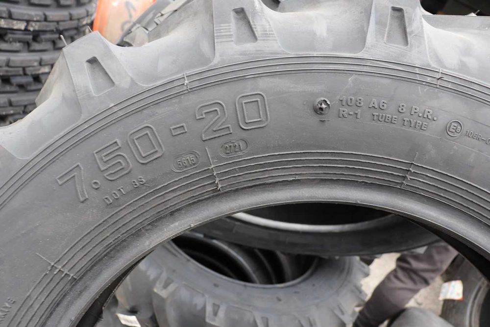 Anvelope noi PETLAS 7.50-20 8PLY cauciucuri tractiune