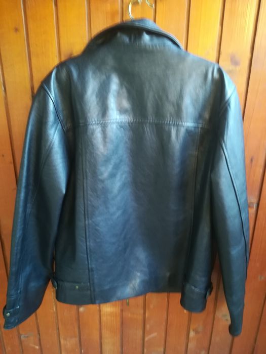 Geaca piele bărbați Hugo Boss Xl