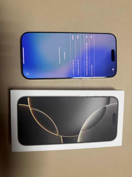 Продам iphone 16 pro max 256 gb