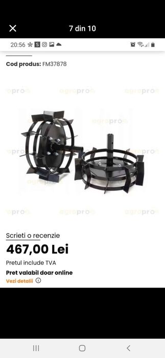 Motocultor Weima 9  cp