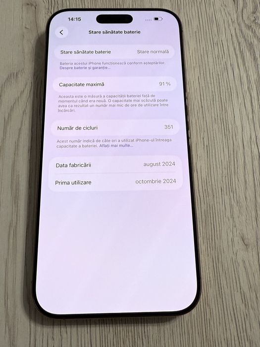 iPhone 16  Pro Max Desert Titanium!