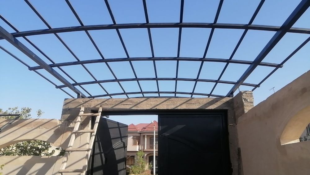 Услуги сварщика навес перила решётки лестнице любие услуги