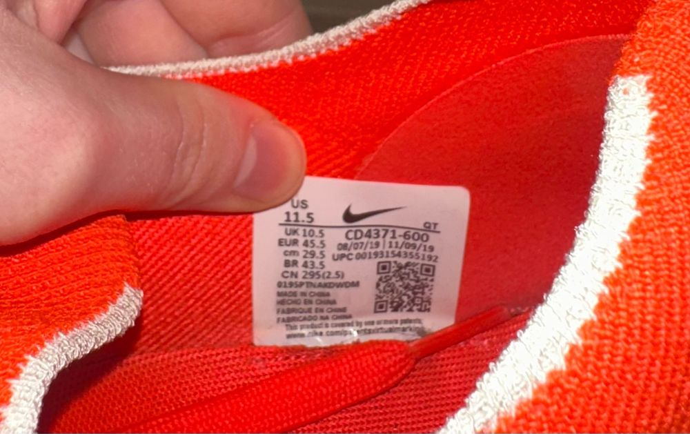 Nike React Infinity Run FK 45.5